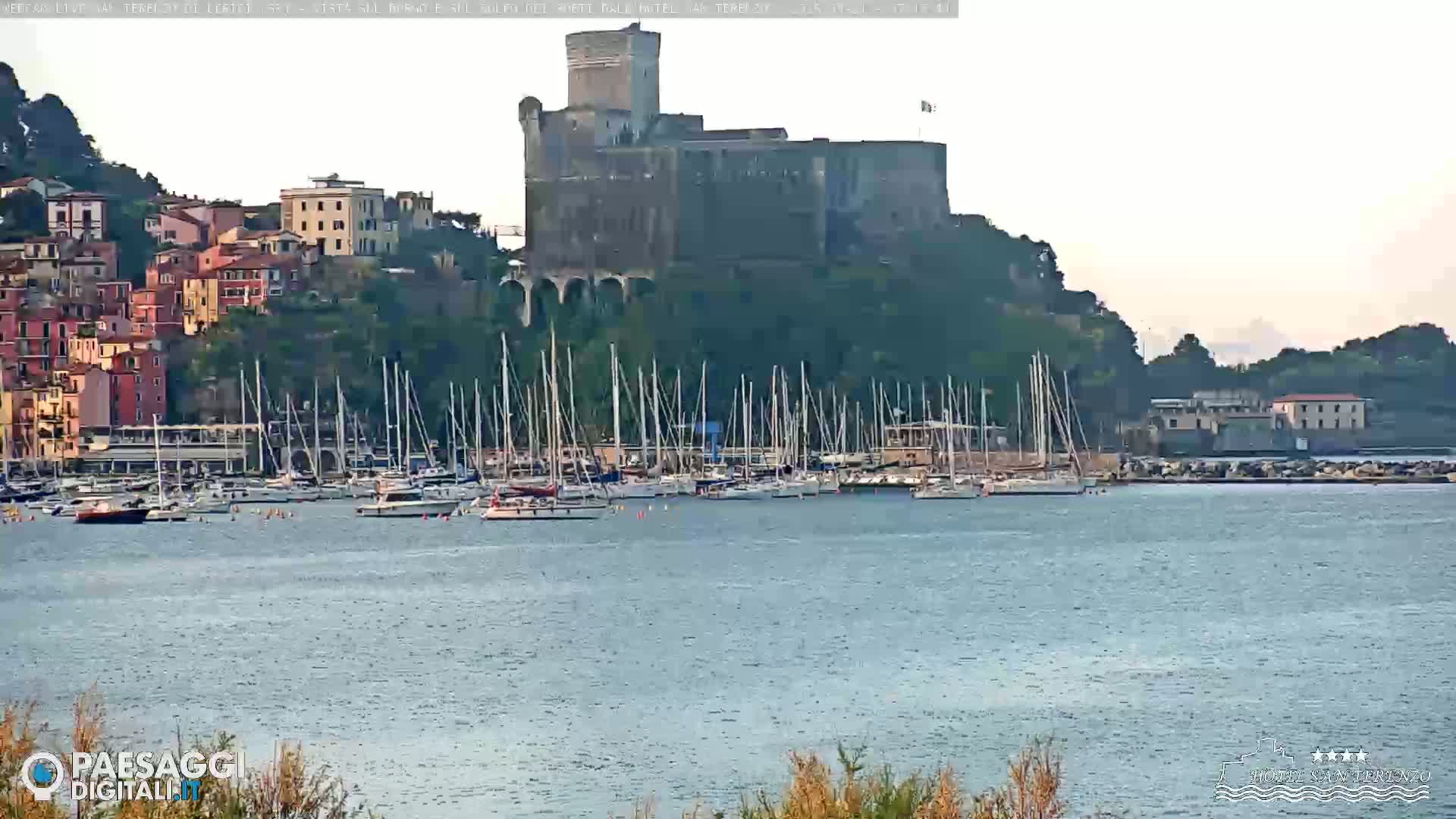  Lerici City & Coast Live Cam - La Spezia, Liguria, Italy