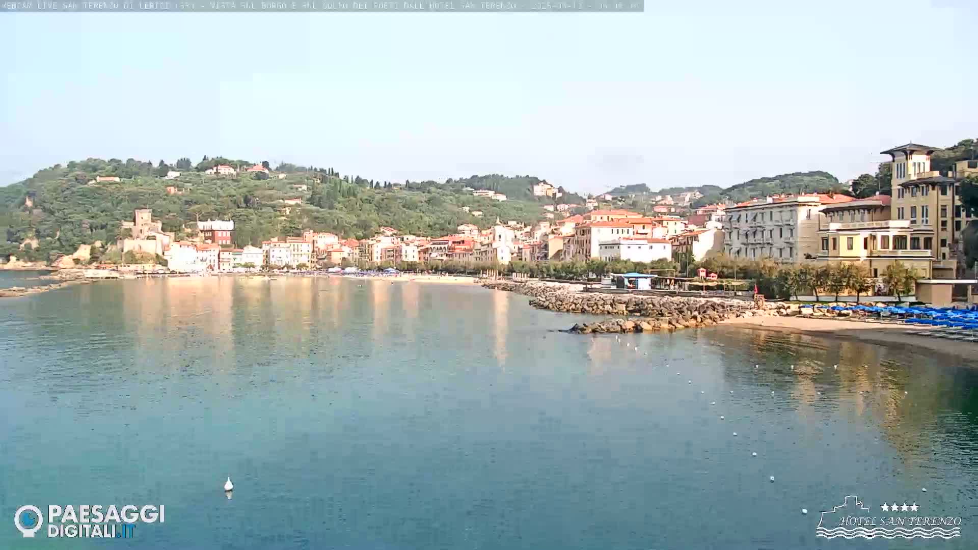  Lerici City & Coast Live Cam - La Spezia, Liguria, Italy