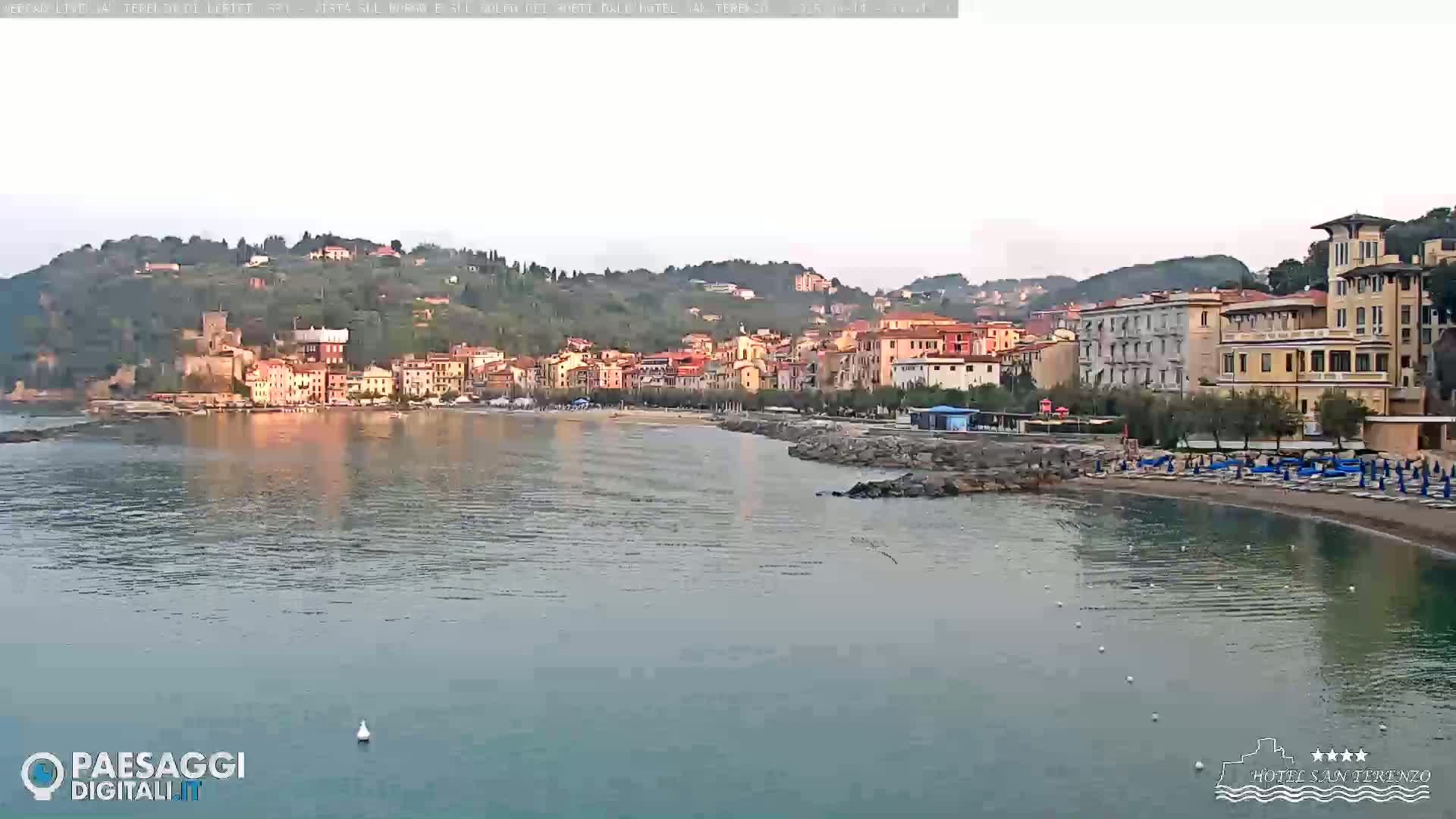  Lerici City & Coast Live Cam - La Spezia, Liguria, Italy