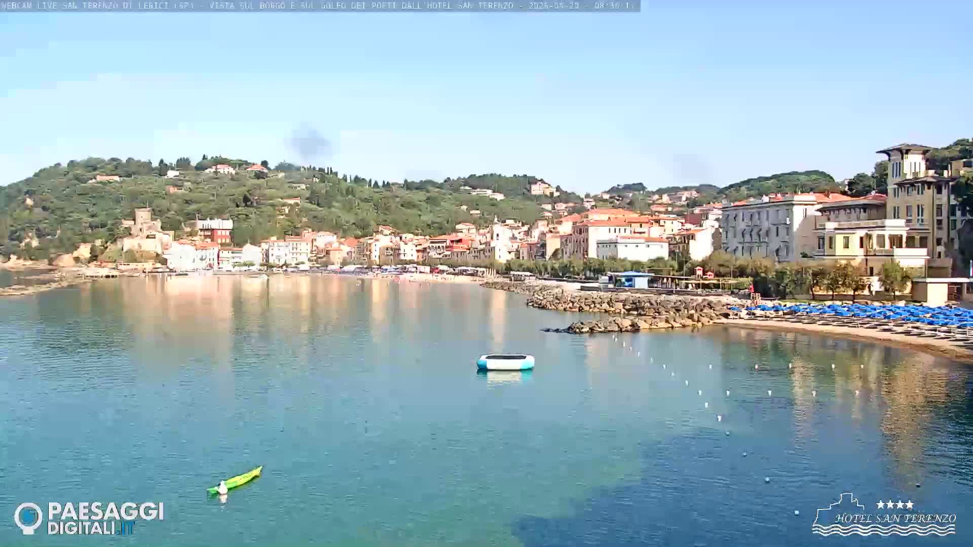  Lerici City & Coast Live Cam - La Spezia, Liguria, Italy