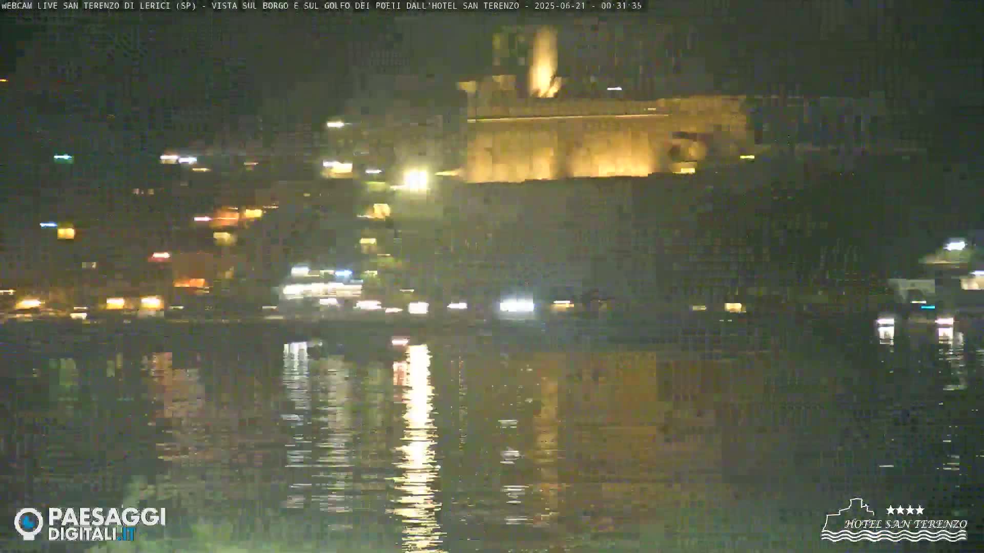  Lerici City & Coast Live Cam - La Spezia, Liguria, Italy
