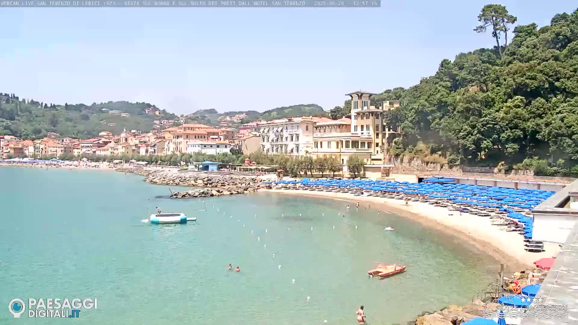  Lerici City & Coast Live Cam - La Spezia, Liguria, Italy