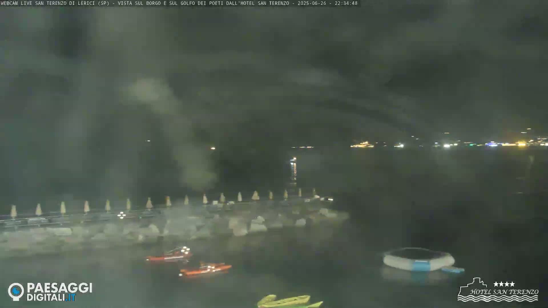  Lerici City & Coast Live Cam - La Spezia, Liguria, Italy