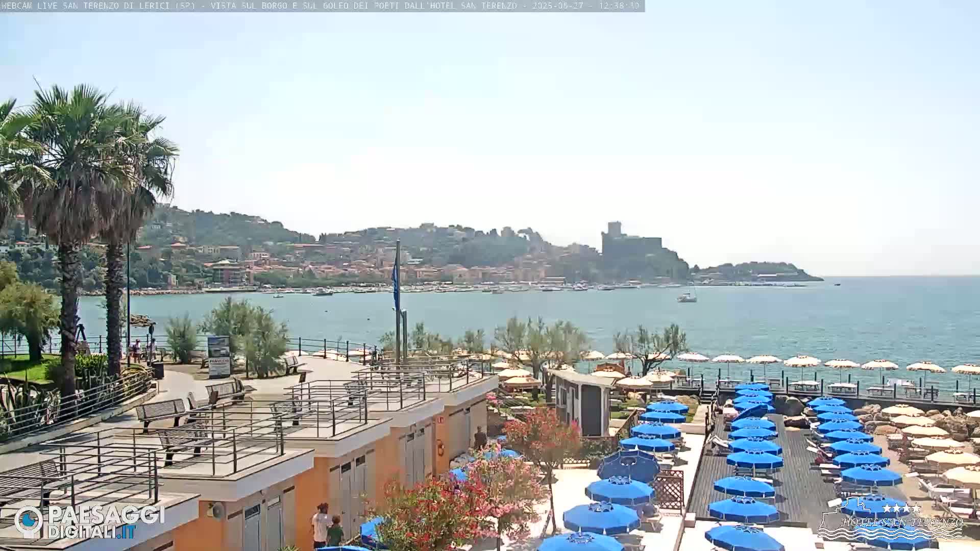  Lerici City & Coast Live Cam - La Spezia, Liguria, Italy