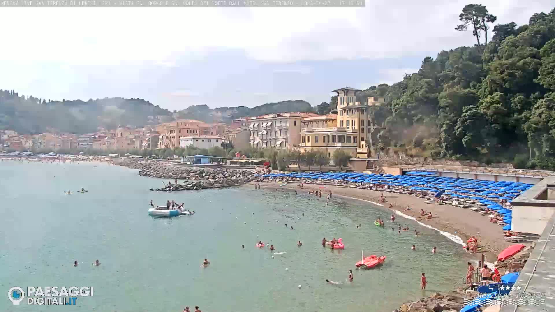  Lerici City & Coast Live Cam - La Spezia, Liguria, Italy