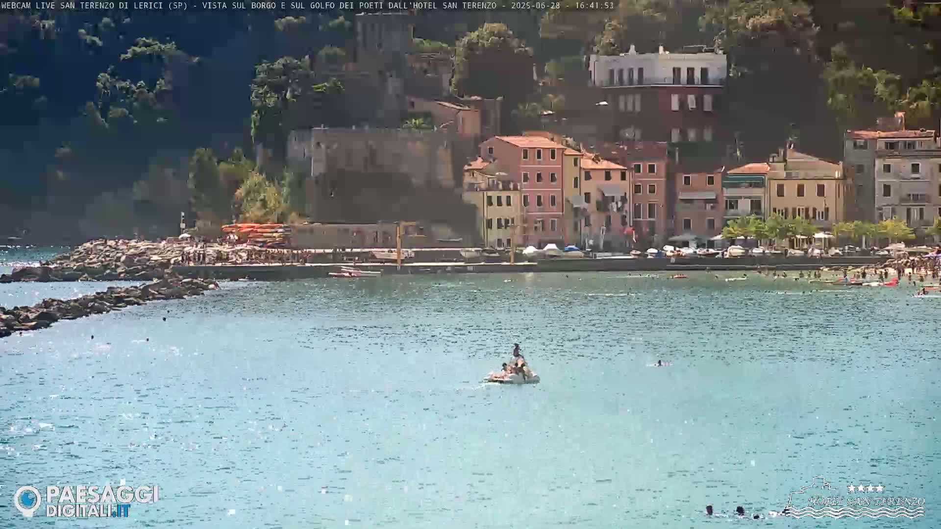  Lerici City & Coast Live Cam - La Spezia, Liguria, Italy