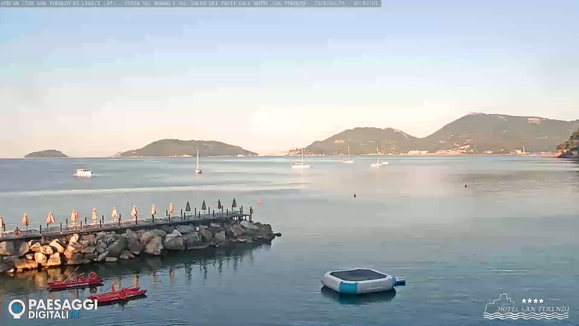  Lerici City & Coast Live Cam - La Spezia, Liguria, Italy