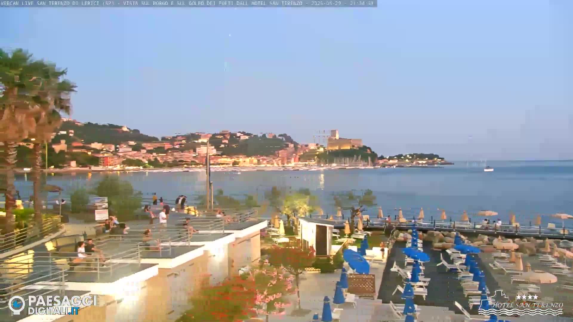  Lerici City & Coast Live Cam - La Spezia, Liguria, Italy