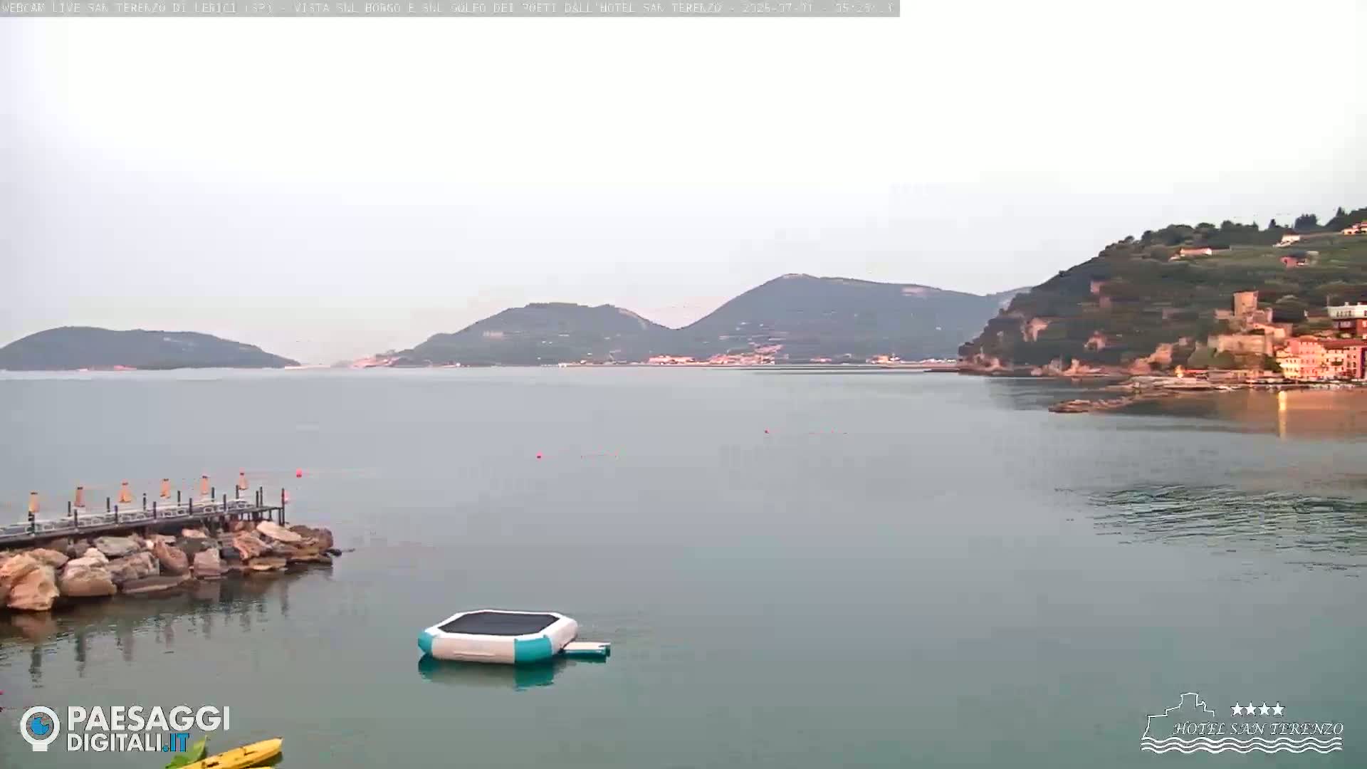  Lerici City & Coast Live Cam - La Spezia, Liguria, Italy