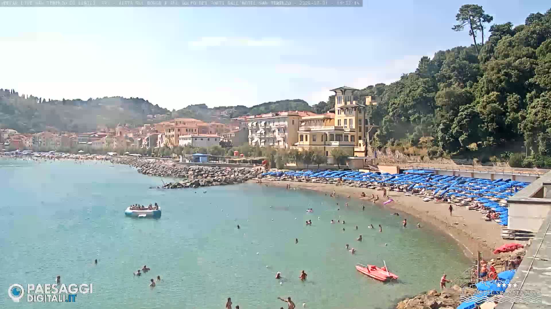  Lerici City & Coast Live Cam - La Spezia, Liguria, Italy