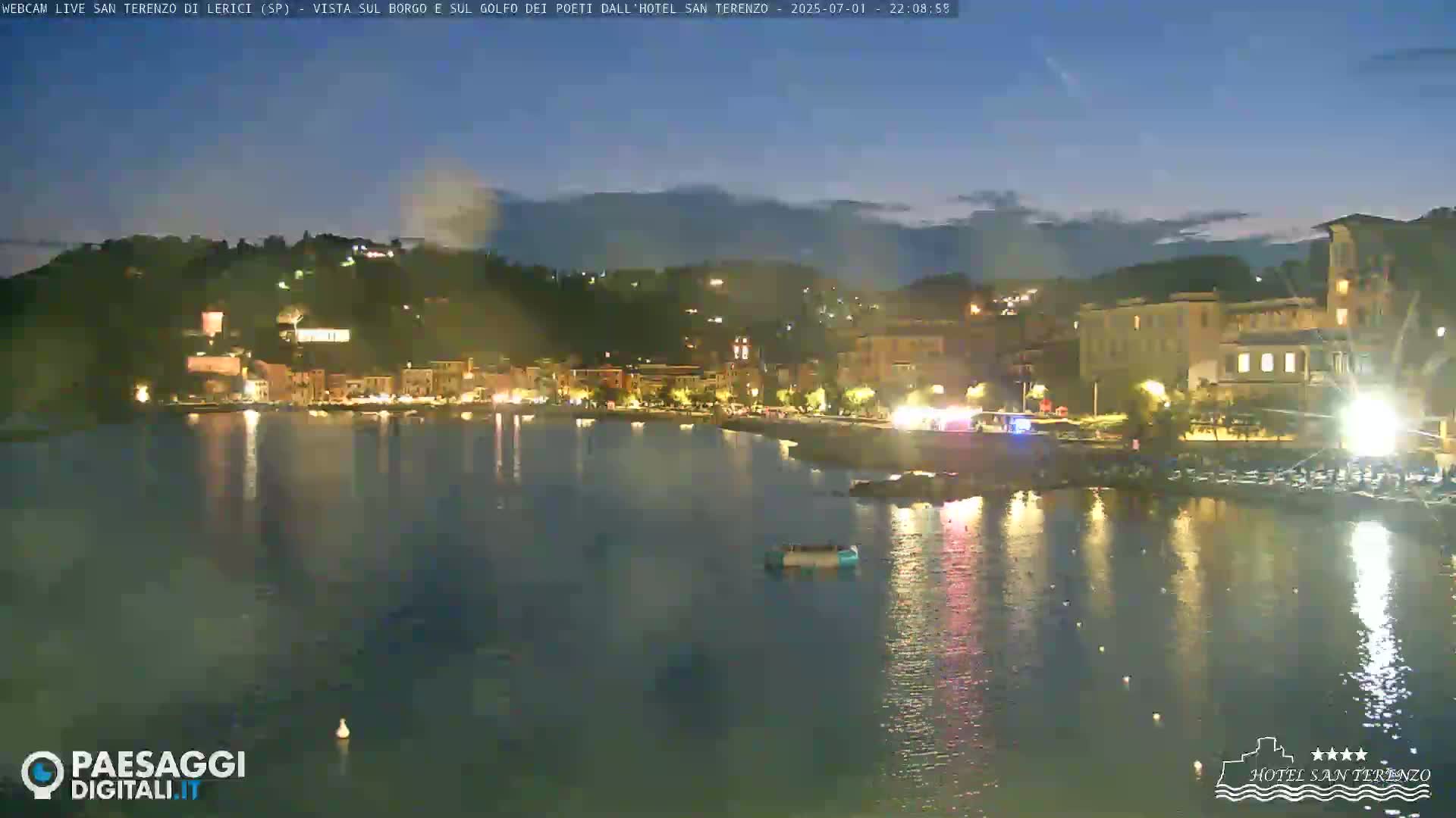  Lerici City & Coast Live Cam - La Spezia, Liguria, Italy