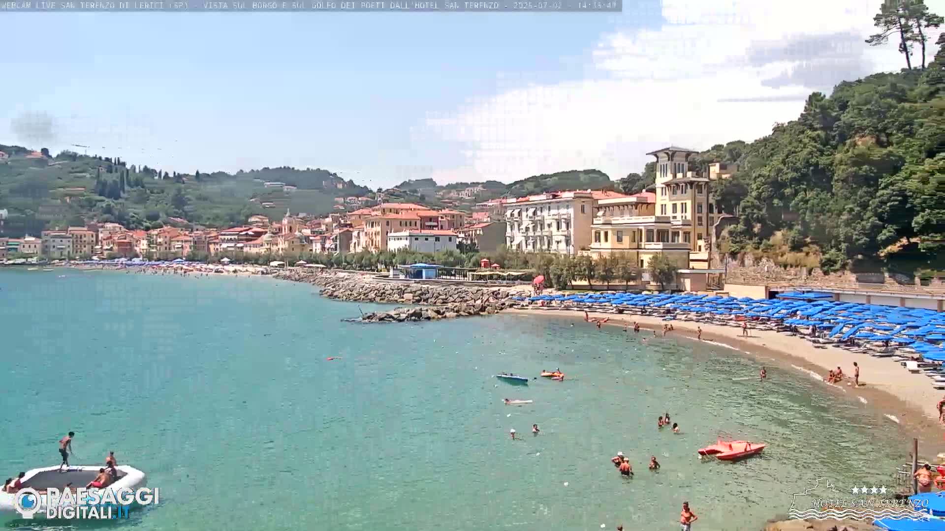  Lerici City & Coast Live Cam - La Spezia, Liguria, Italy