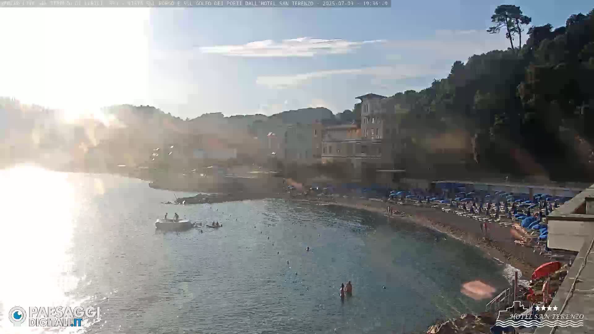  Lerici City & Coast Live Cam - La Spezia, Liguria, Italy