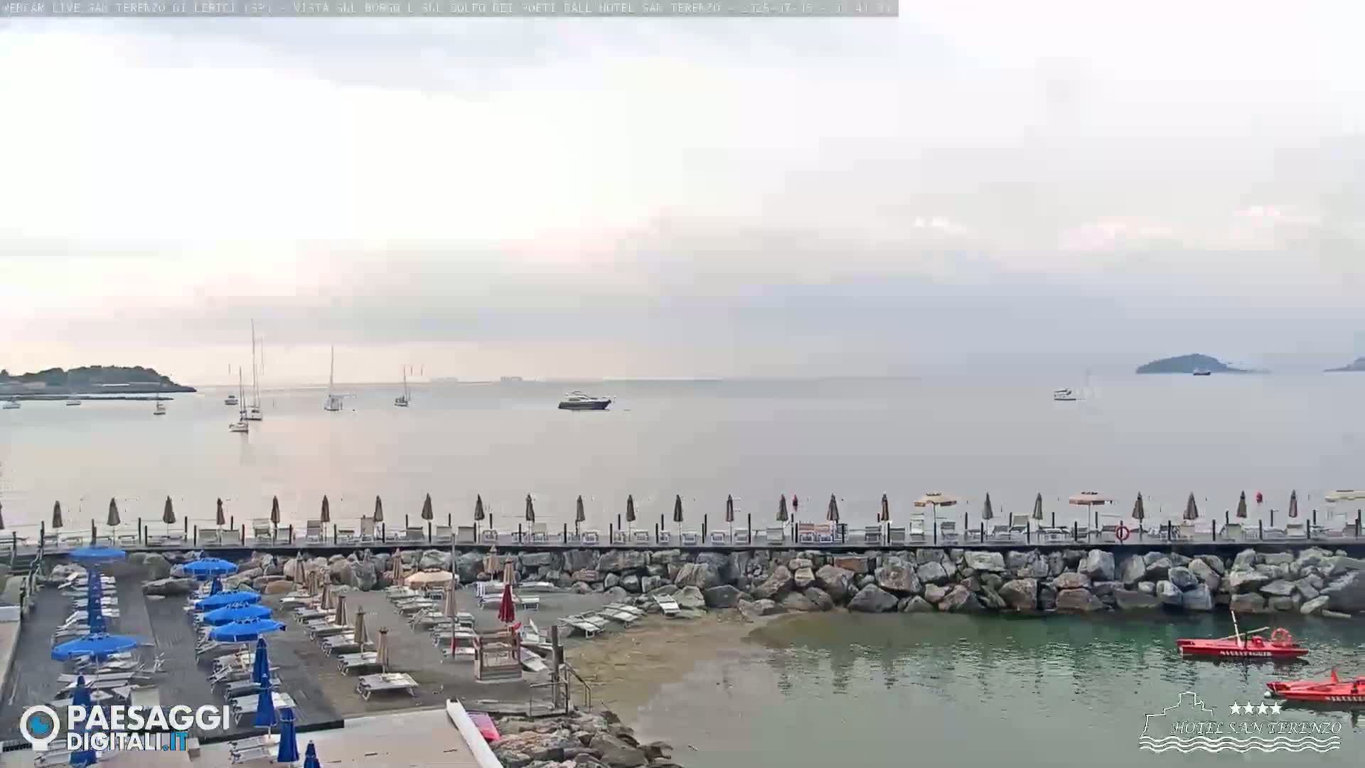  Lerici City & Coast Live Cam - La Spezia, Liguria, Italy