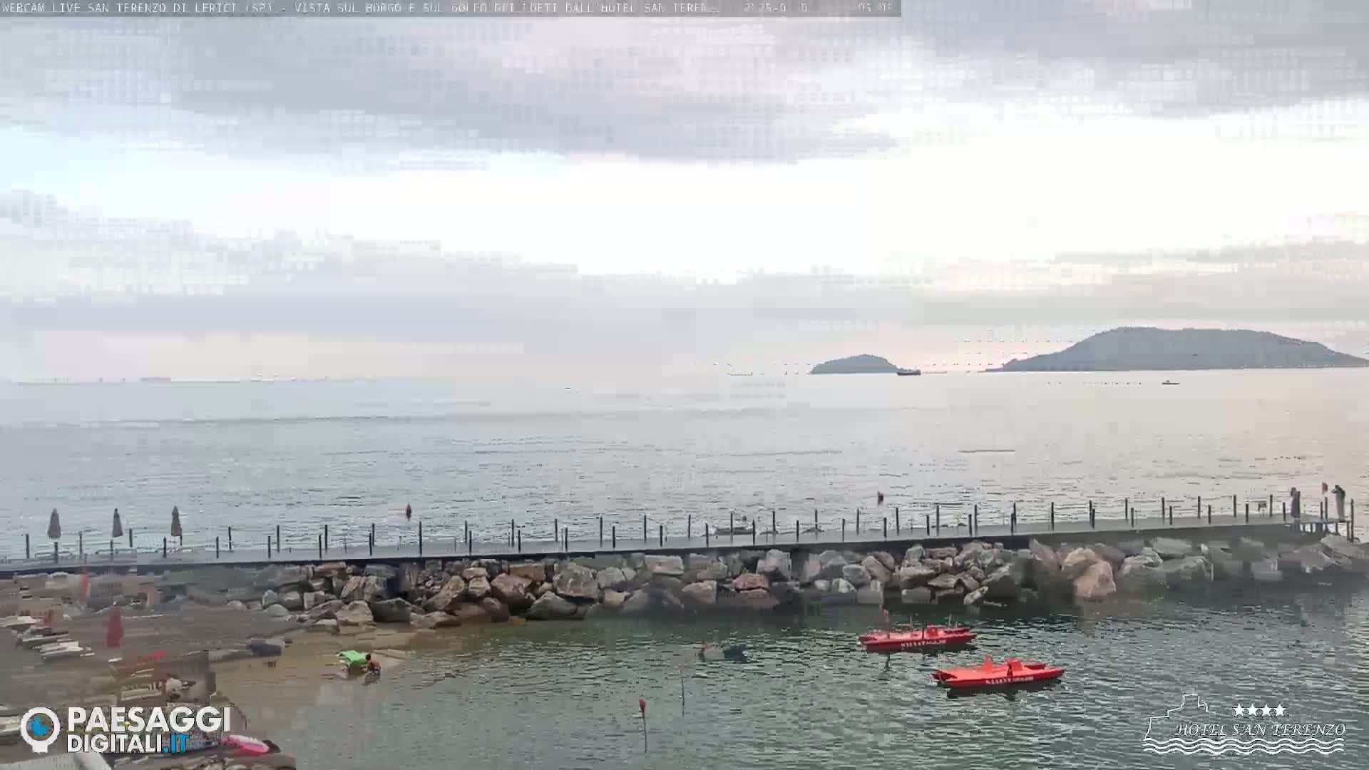  Lerici City & Coast Live Cam - La Spezia, Liguria, Italy