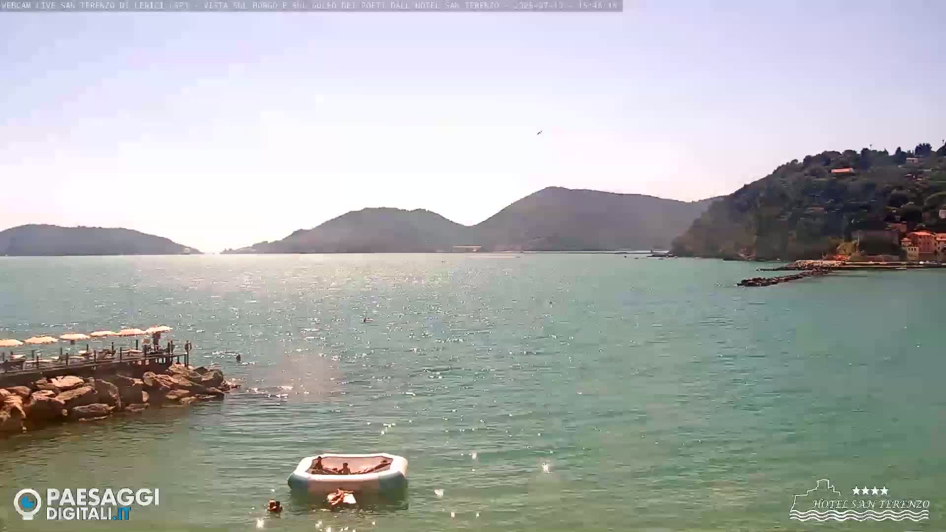  Lerici City & Coast Live Cam - La Spezia, Liguria, Italy