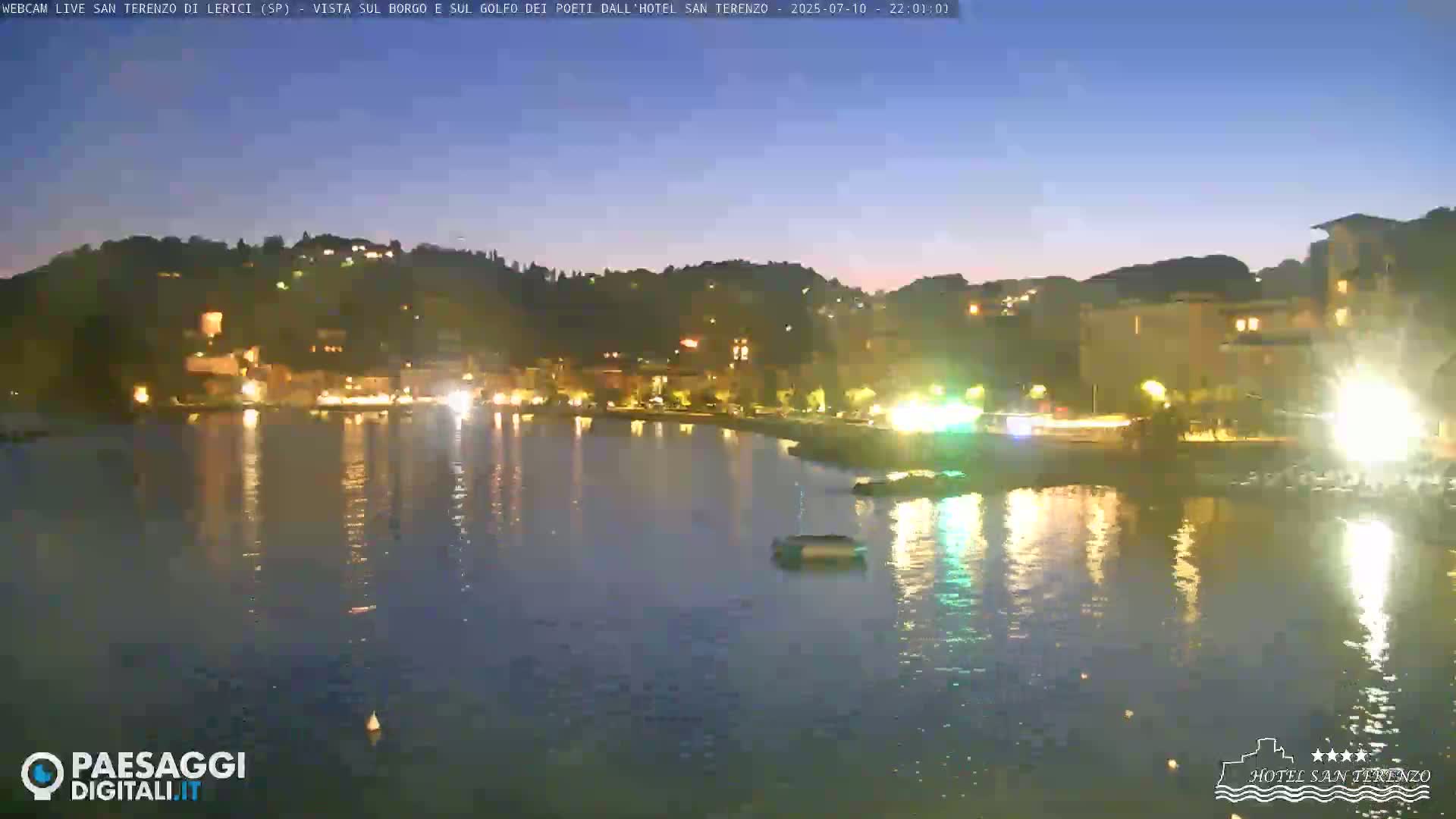  Lerici City & Coast Live Cam - La Spezia, Liguria, Italy