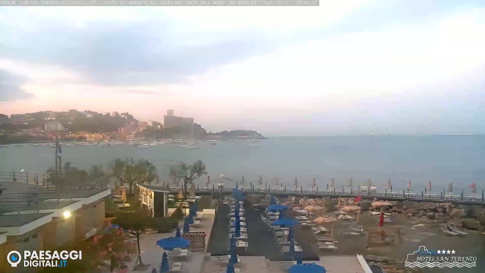  Lerici City & Coast Live Cam - La Spezia, Liguria, Italy