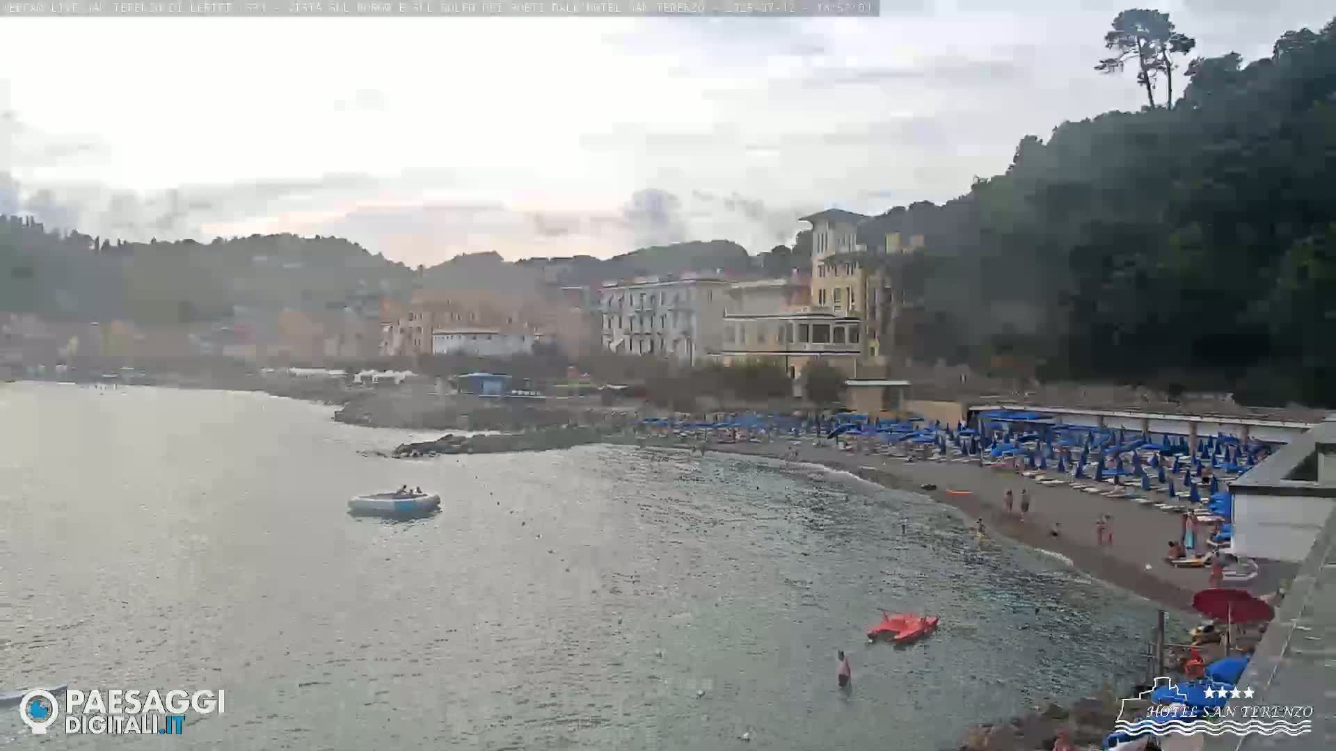  Lerici City & Coast Live Cam - La Spezia, Liguria, Italy