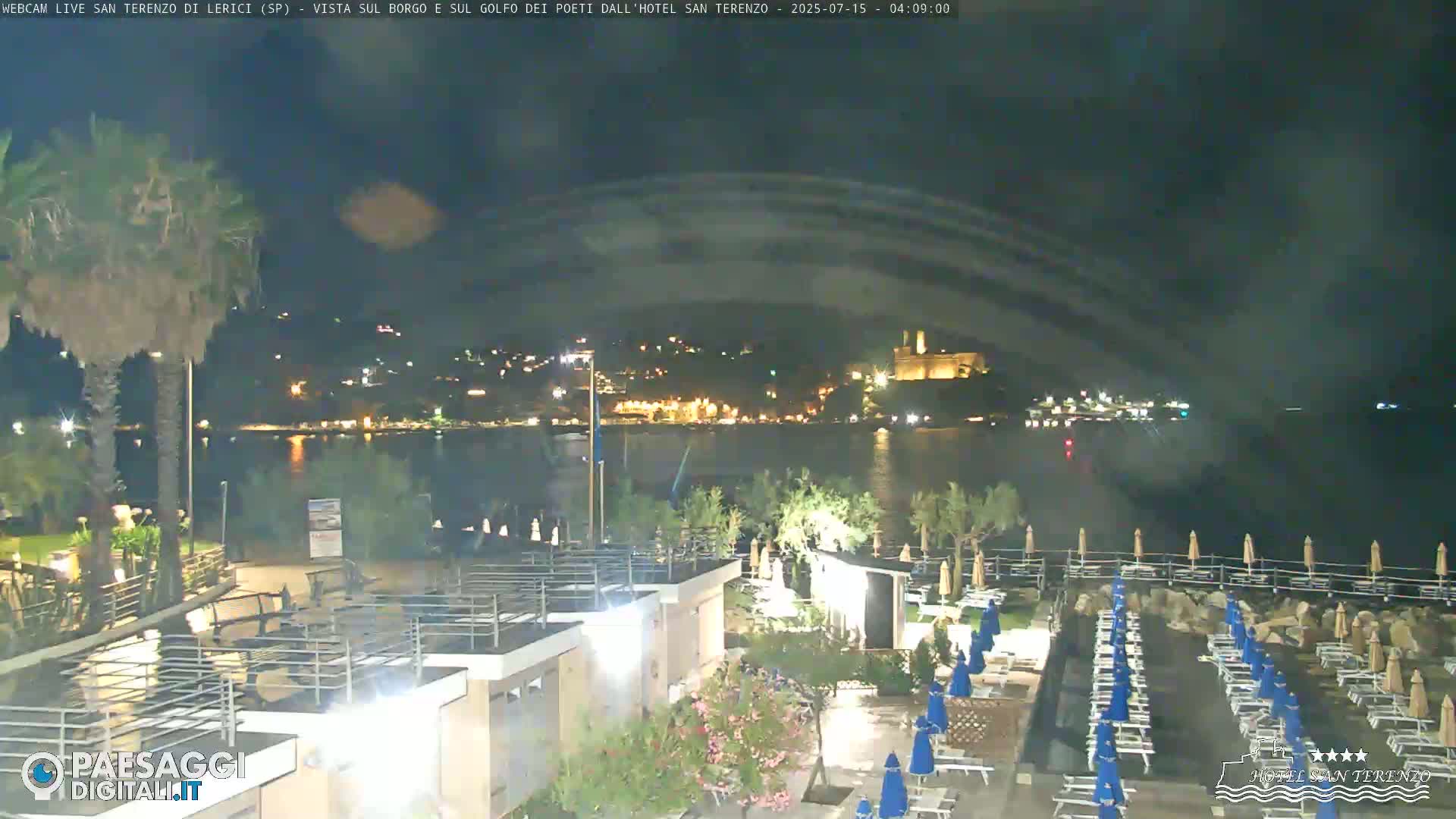  Lerici City & Coast Live Cam - La Spezia, Liguria, Italy