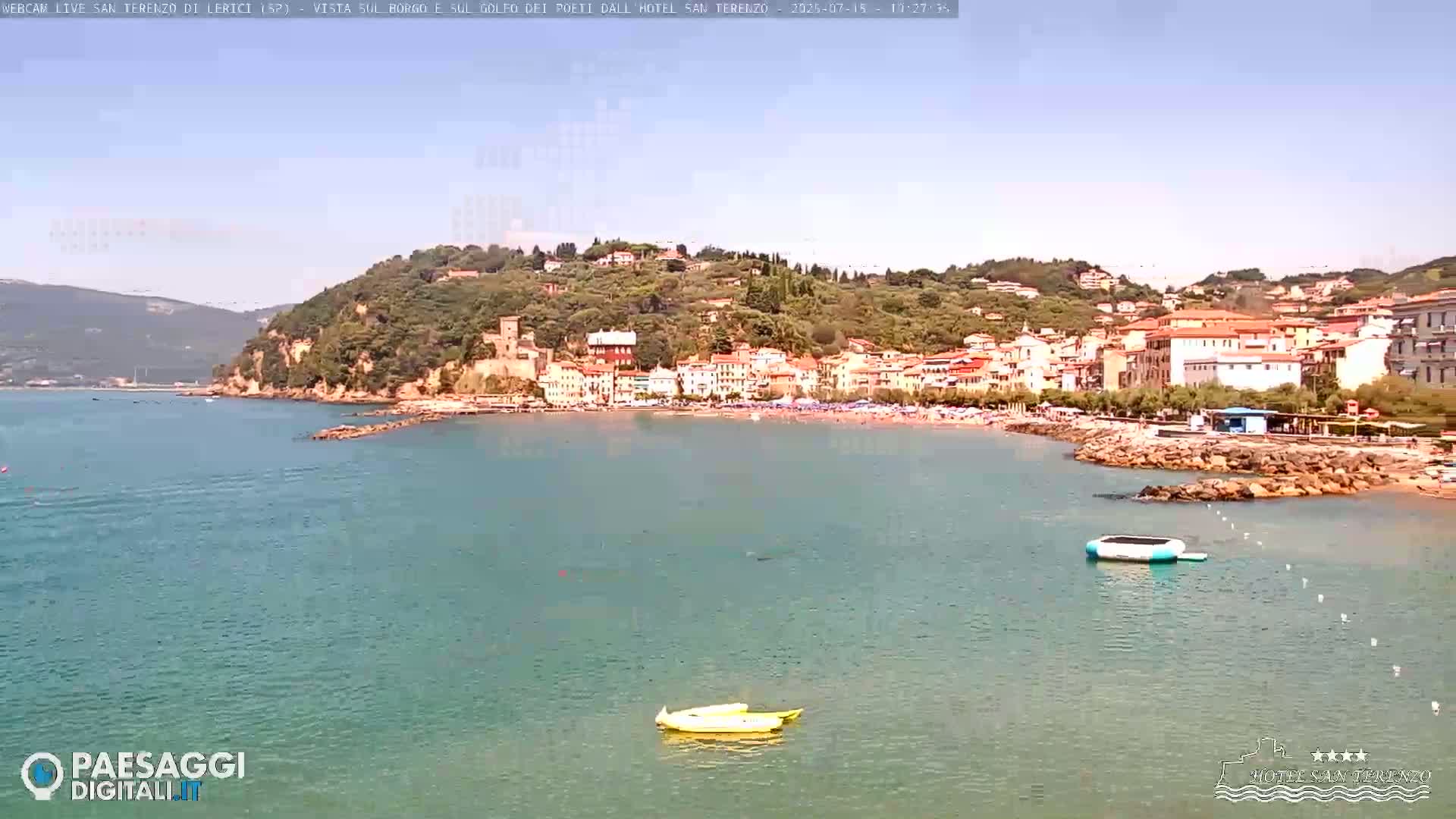  Lerici City & Coast Live Cam - La Spezia, Liguria, Italy