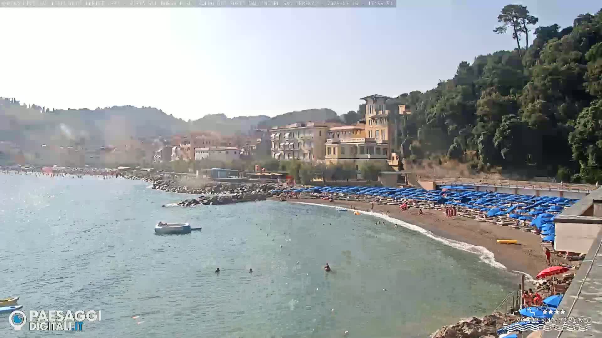  Lerici City & Coast Live Cam - La Spezia, Liguria, Italy