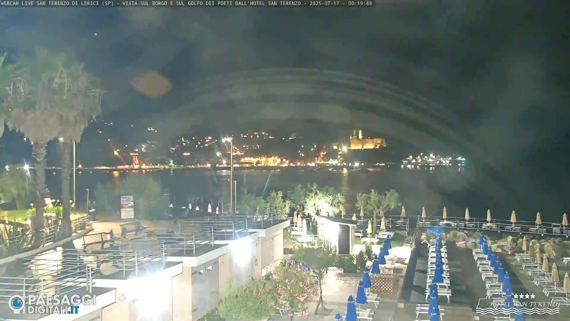  Lerici City & Coast Live Cam - La Spezia, Liguria, Italy