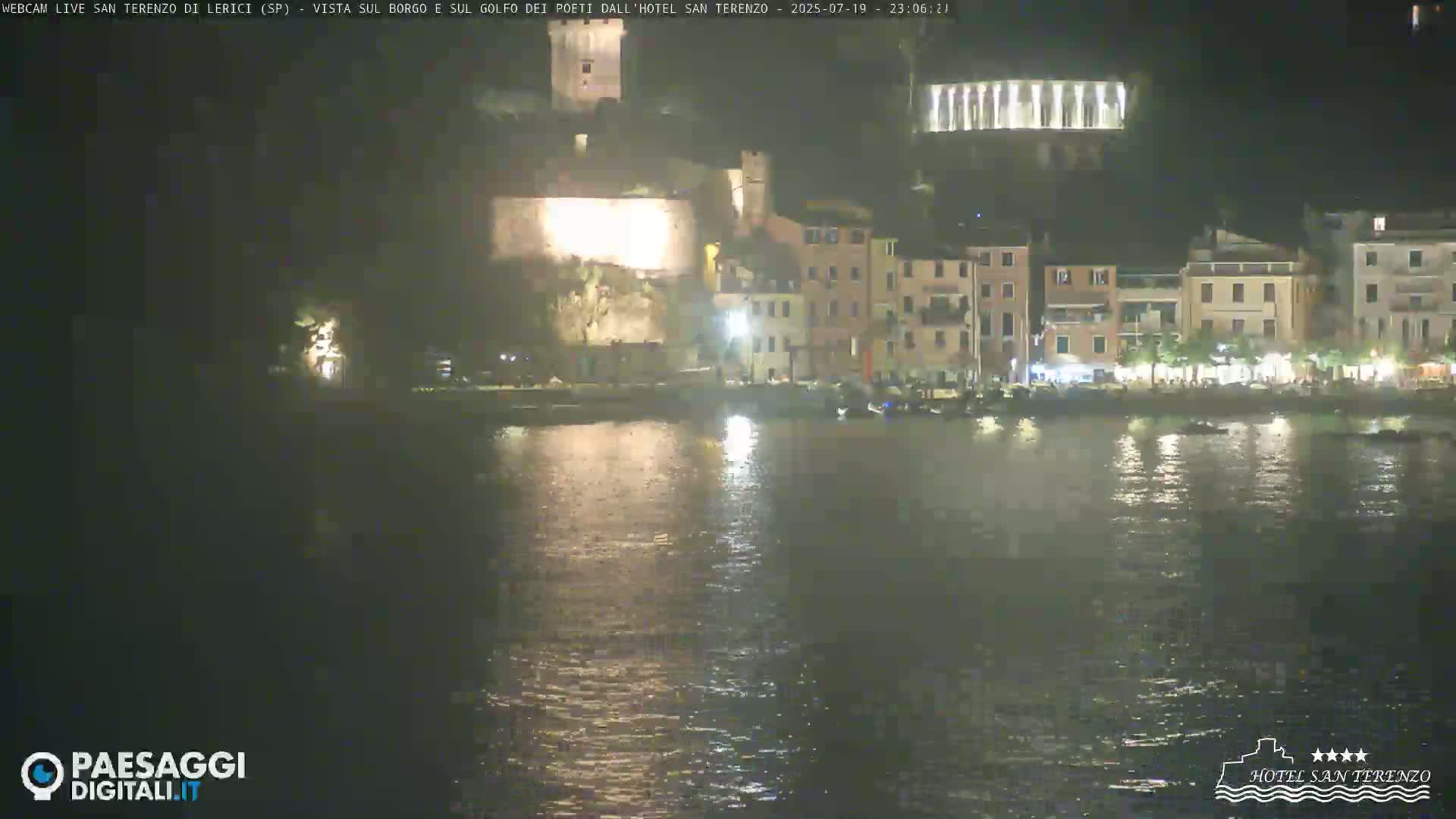  Lerici City & Coast Live Cam - La Spezia, Liguria, Italy