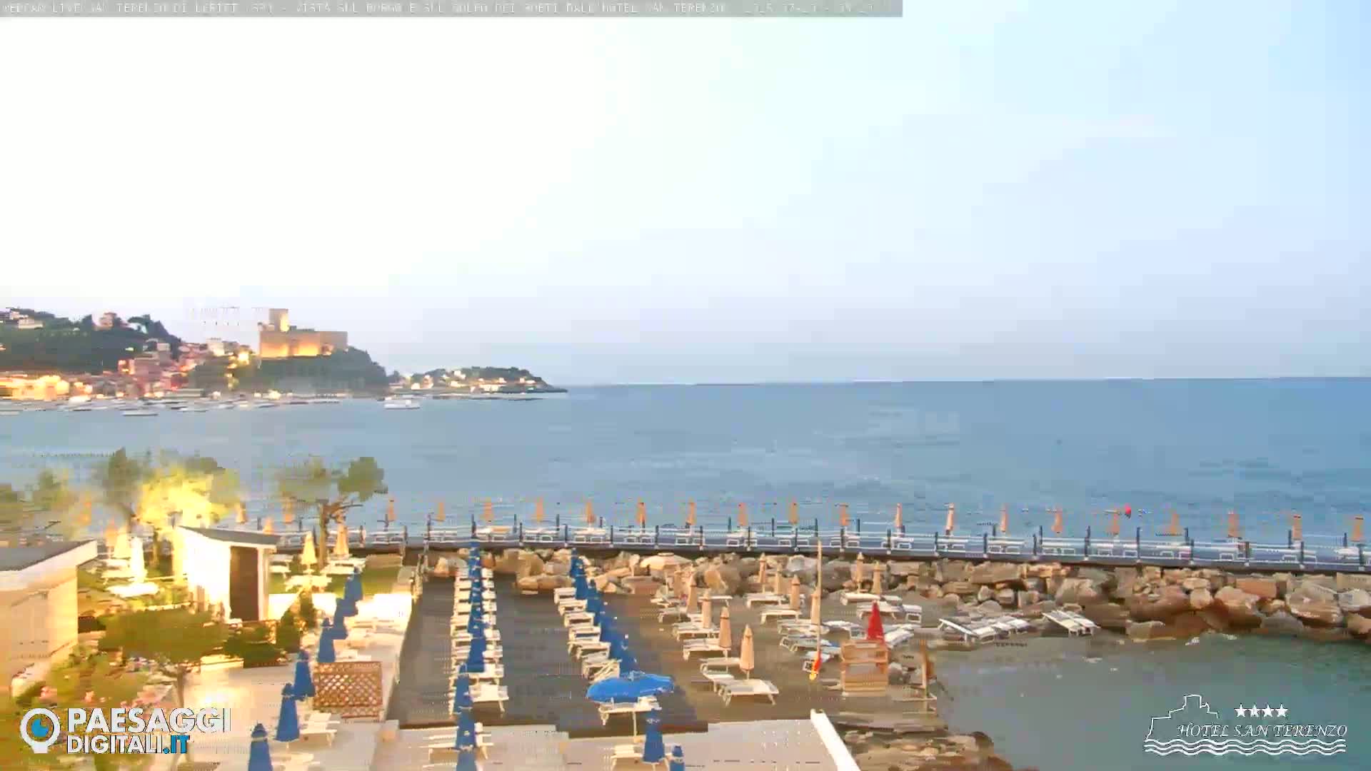  Lerici City & Coast Live Cam - La Spezia, Liguria, Italy