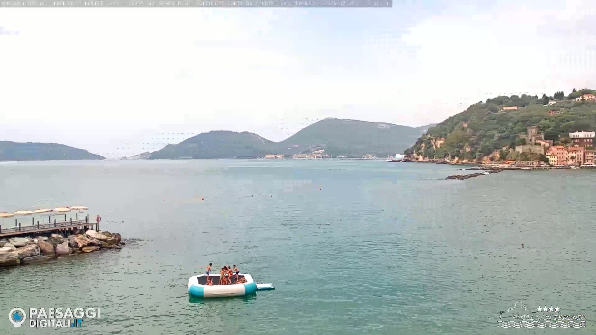  Lerici City & Coast Live Cam - La Spezia, Liguria, Italy