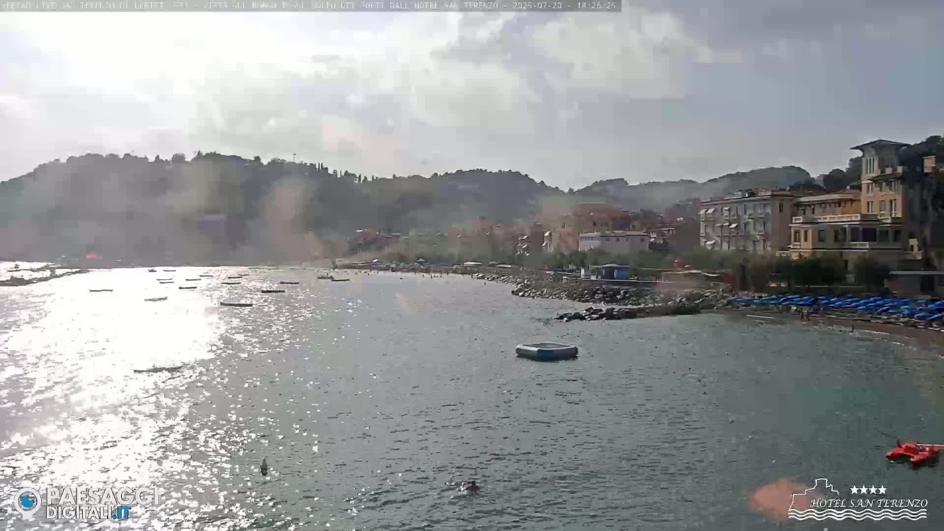  Lerici City & Coast Live Cam - La Spezia, Liguria, Italy