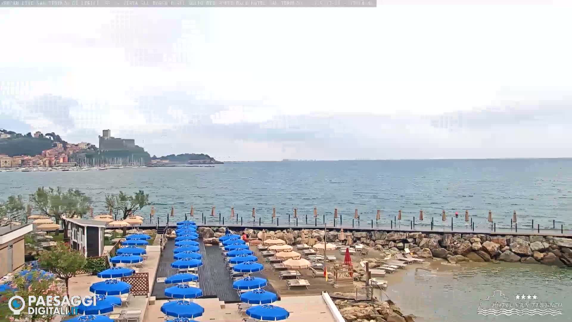  Lerici City & Coast Live Cam - La Spezia, Liguria, Italy