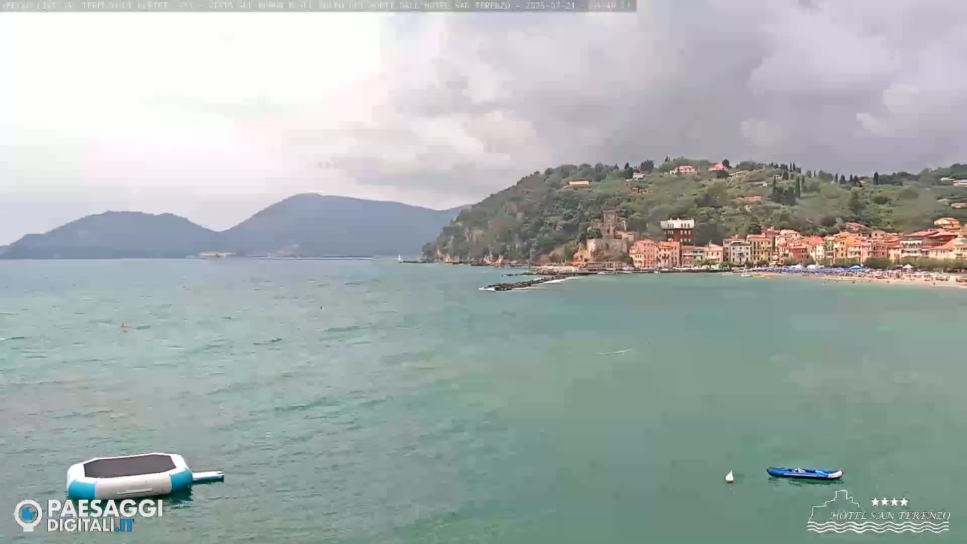  Lerici City & Coast Live Cam - La Spezia, Liguria, Italy