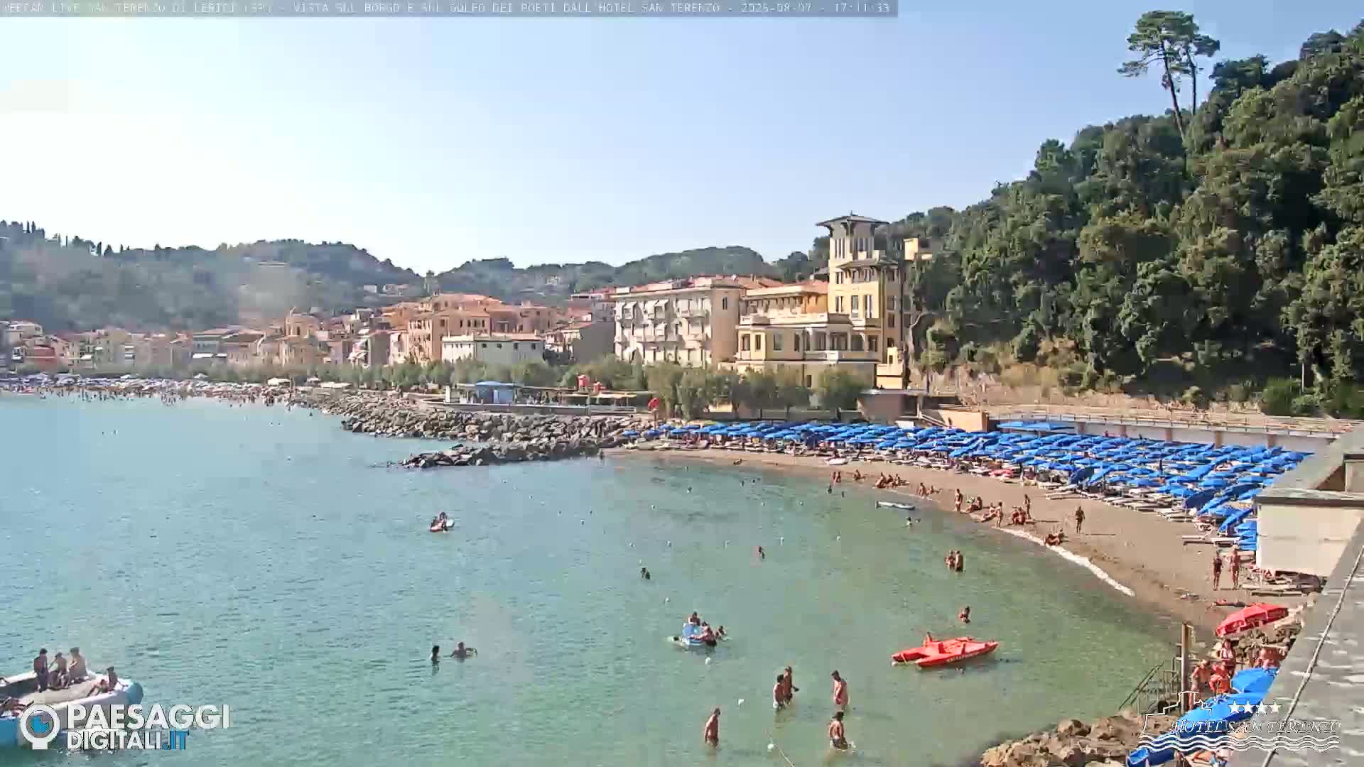  Lerici City & Coast Live Cam - La Spezia, Liguria, Italy