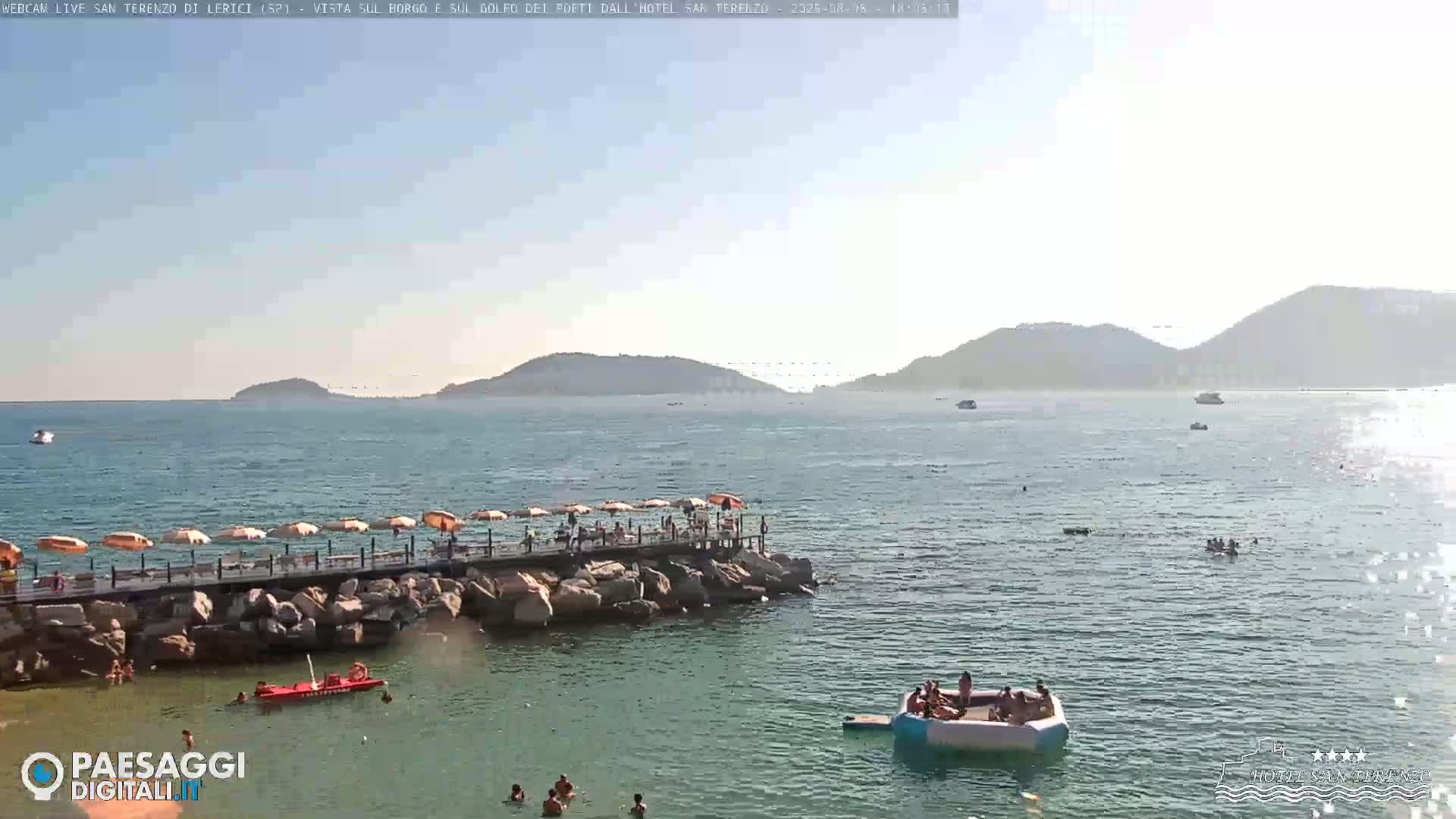  Lerici City & Coast Live Cam - La Spezia, Liguria, Italy