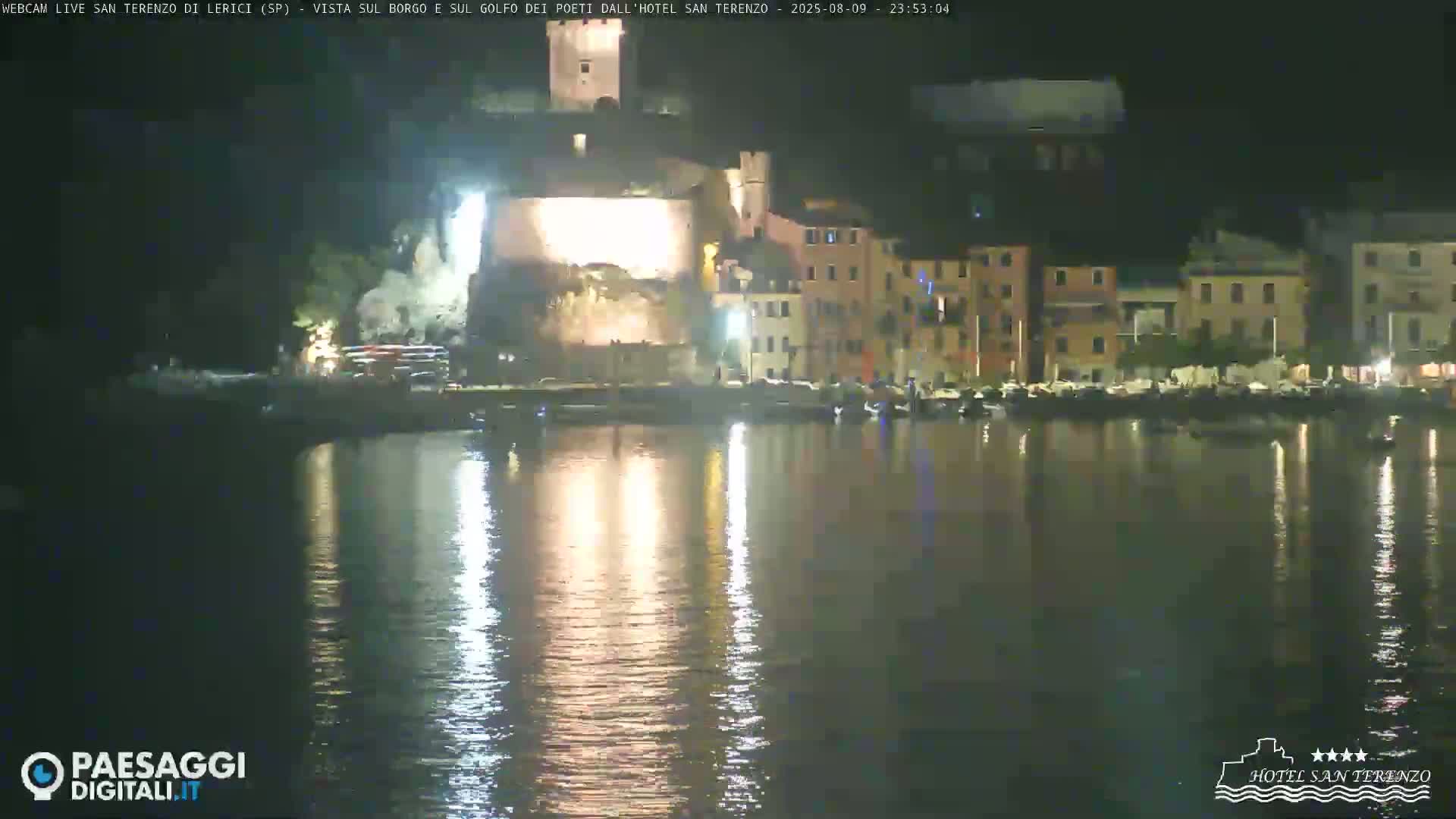  Lerici City & Coast Live Cam - La Spezia, Liguria, Italy