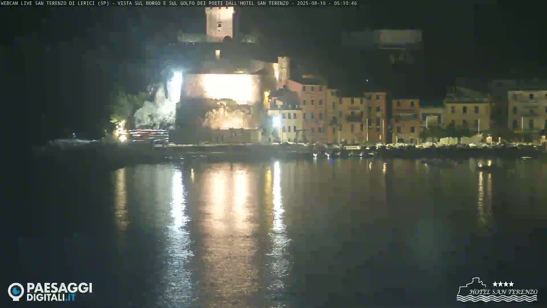  Lerici City & Coast Live Cam - La Spezia, Liguria, Italy