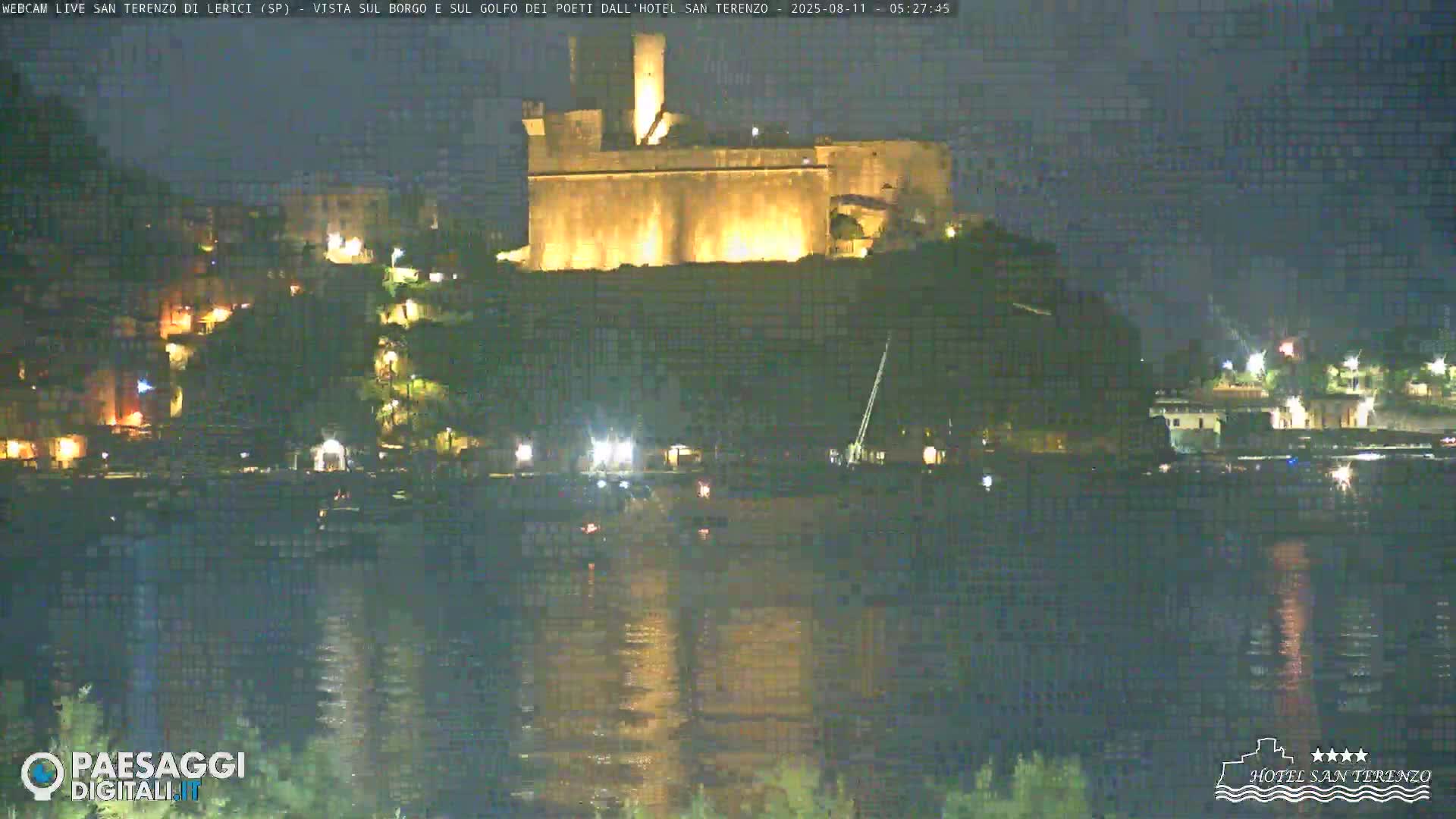  Lerici City & Coast Live Cam - La Spezia, Liguria, Italy