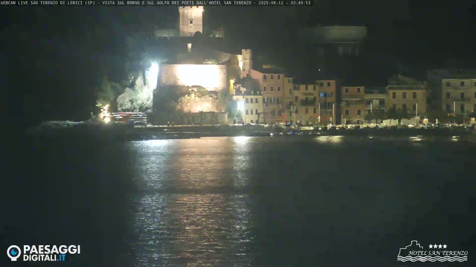  Lerici City & Coast Live Cam - La Spezia, Liguria, Italy