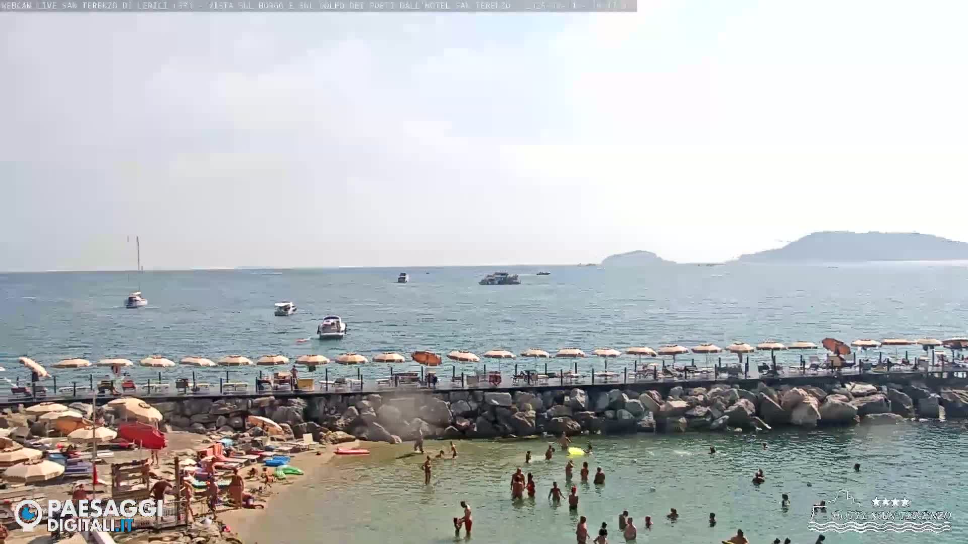  Lerici City & Coast Live Cam - La Spezia, Liguria, Italy
