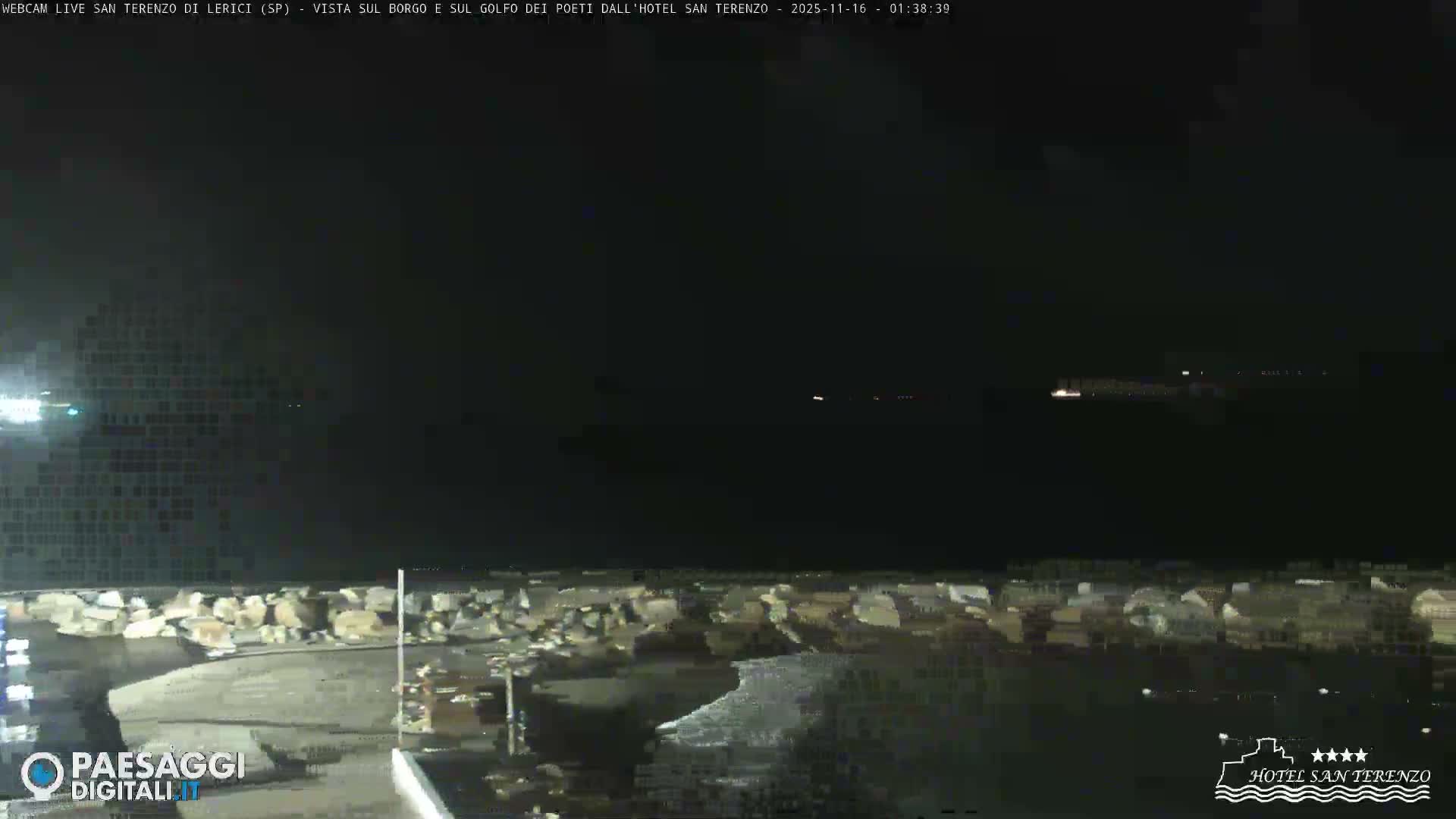  Lerici City & Coast Live Cam - La Spezia, Liguria, Italy