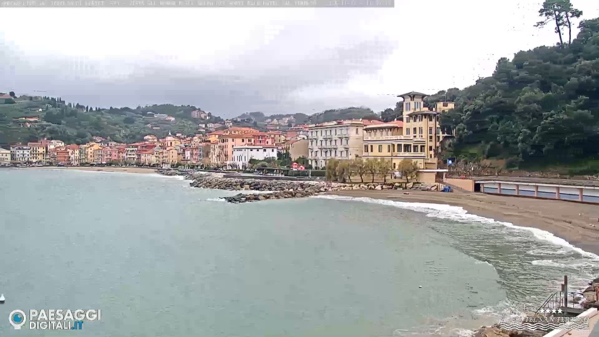  Lerici City & Coast Live Cam - La Spezia, Liguria, Italy