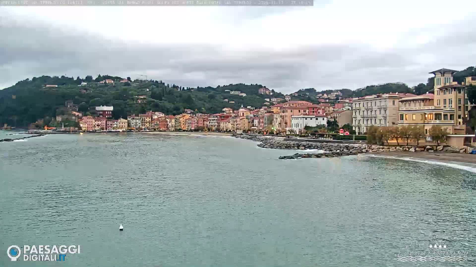  Lerici City & Coast Live Cam - La Spezia, Liguria, Italy