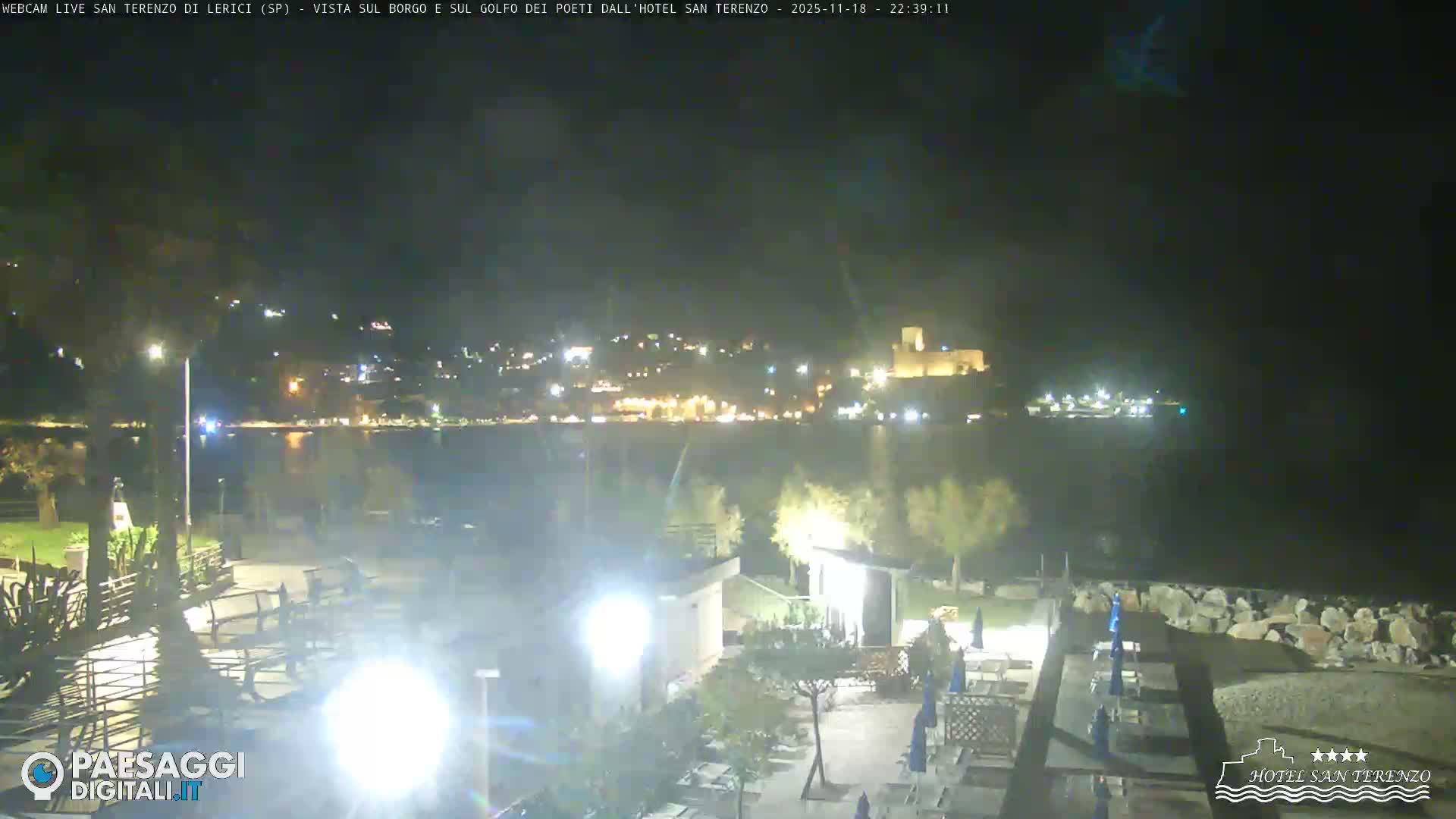  Lerici City & Coast Live Cam - La Spezia, Liguria, Italy