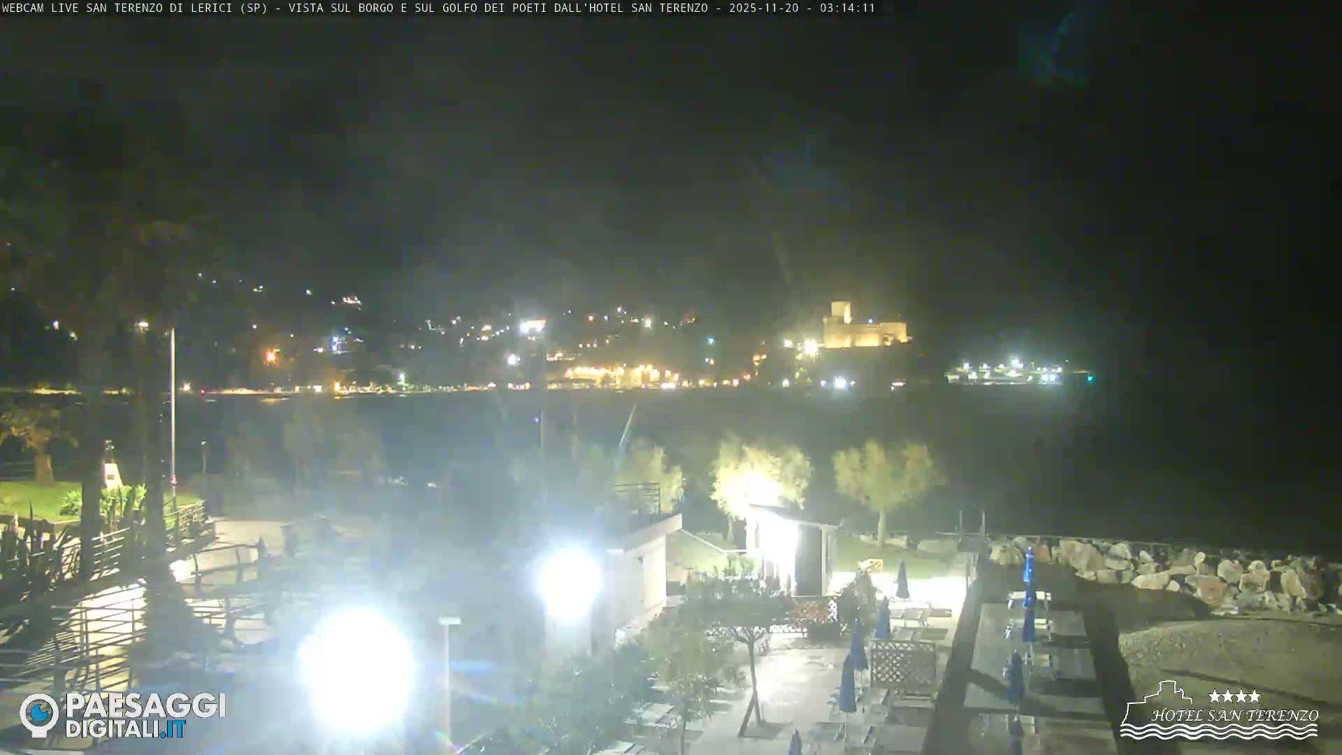  Lerici City & Coast Live Cam - La Spezia, Liguria, Italy