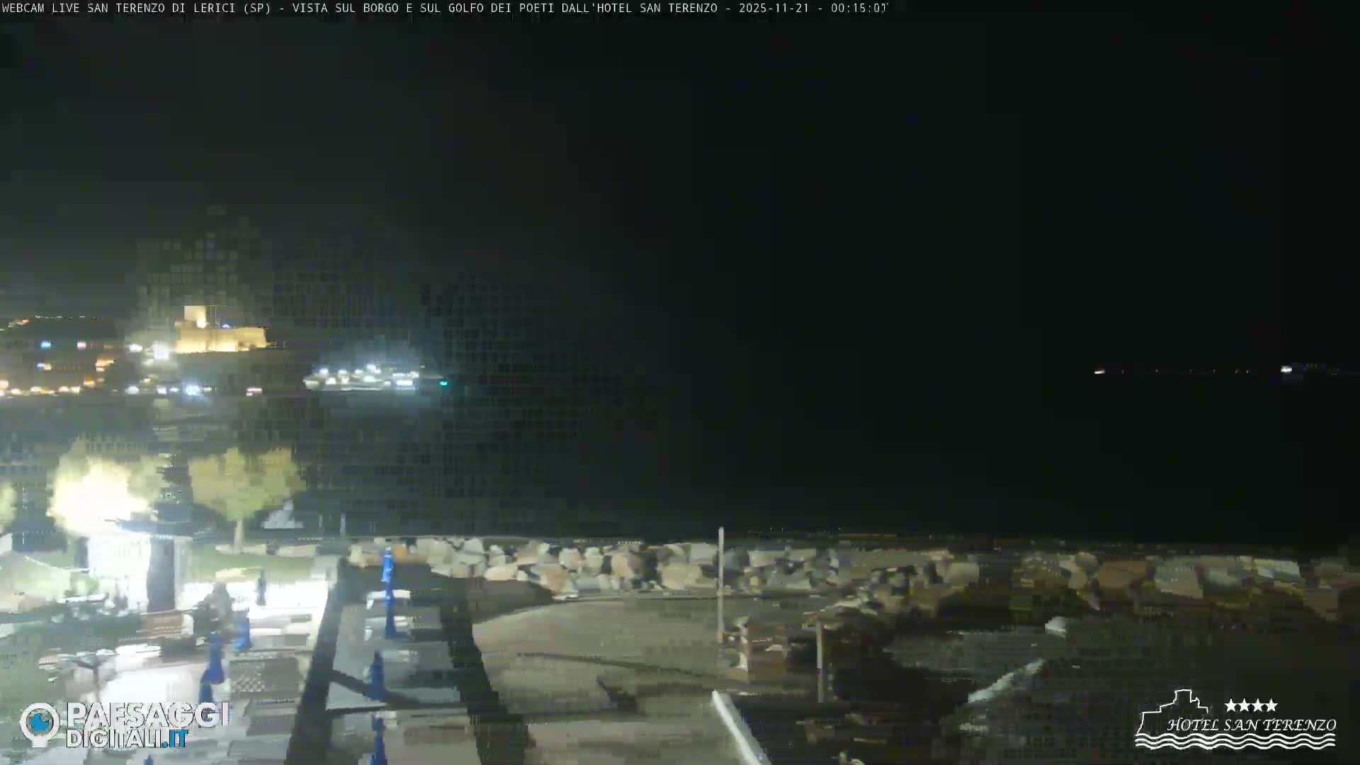  Lerici City & Coast Live Cam - La Spezia, Liguria, Italy