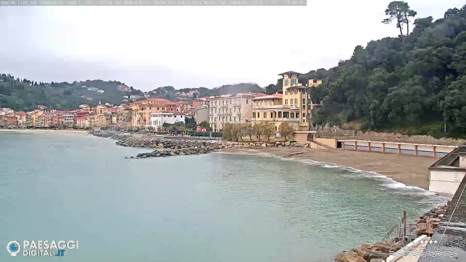  Lerici City & Coast Live Cam - La Spezia, Liguria, Italy