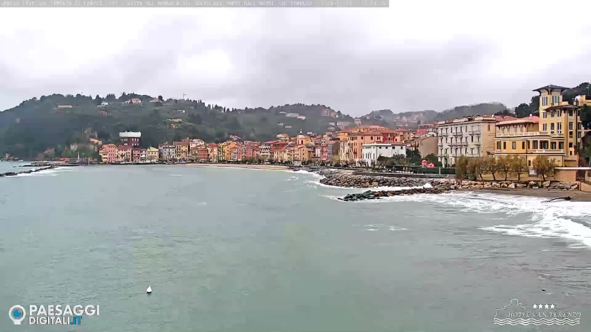  Lerici City & Coast Live Cam - La Spezia, Liguria, Italy