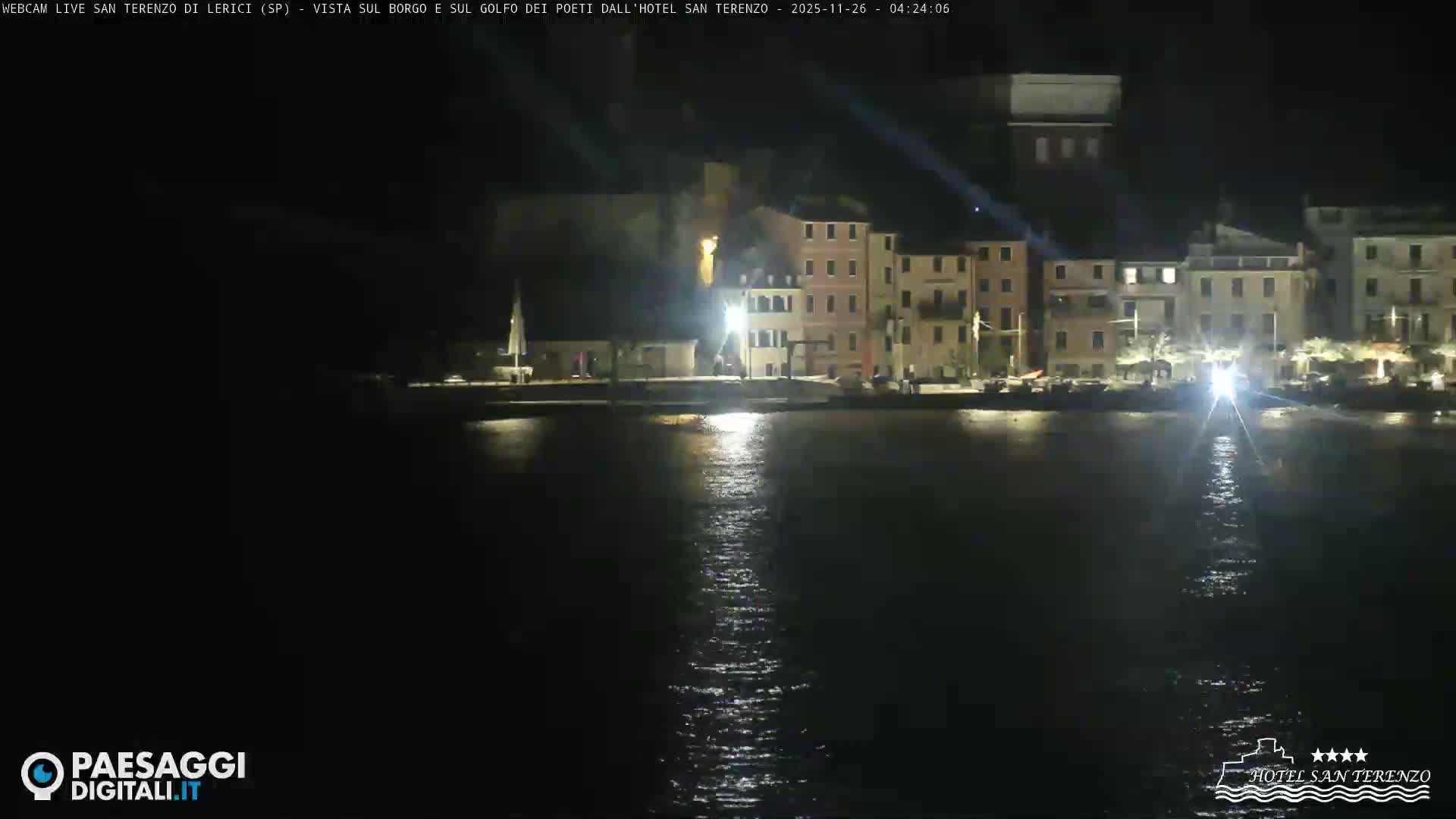 Lerici City & Coast Live Cam - La Spezia, Liguria, Italy