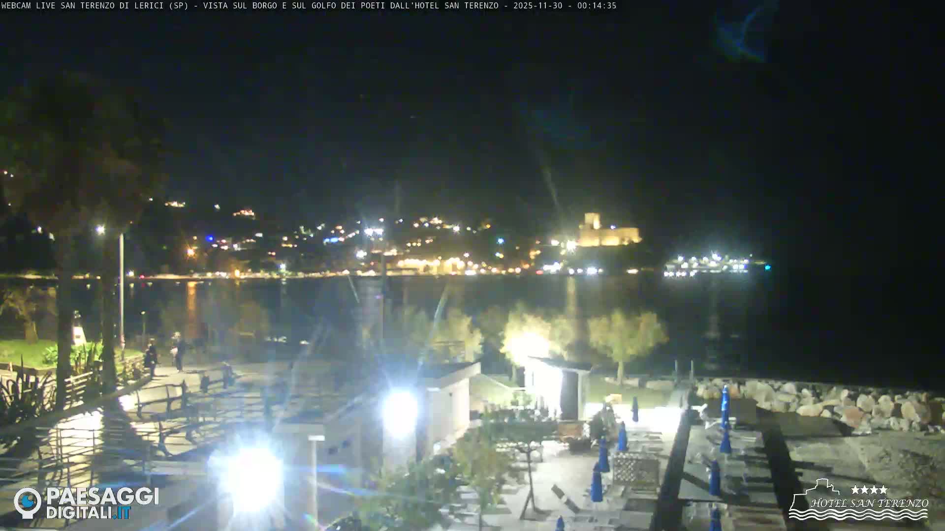  Lerici City & Coast Live Cam - La Spezia, Liguria, Italy